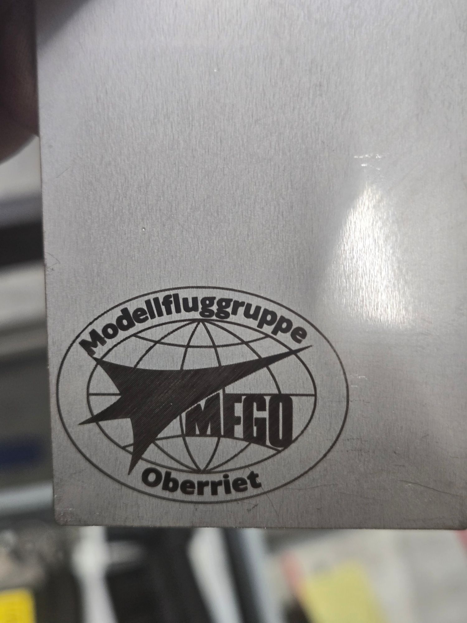 Modellfluggruppe Logo Gravur in 3415 Hasle-Rüegsau