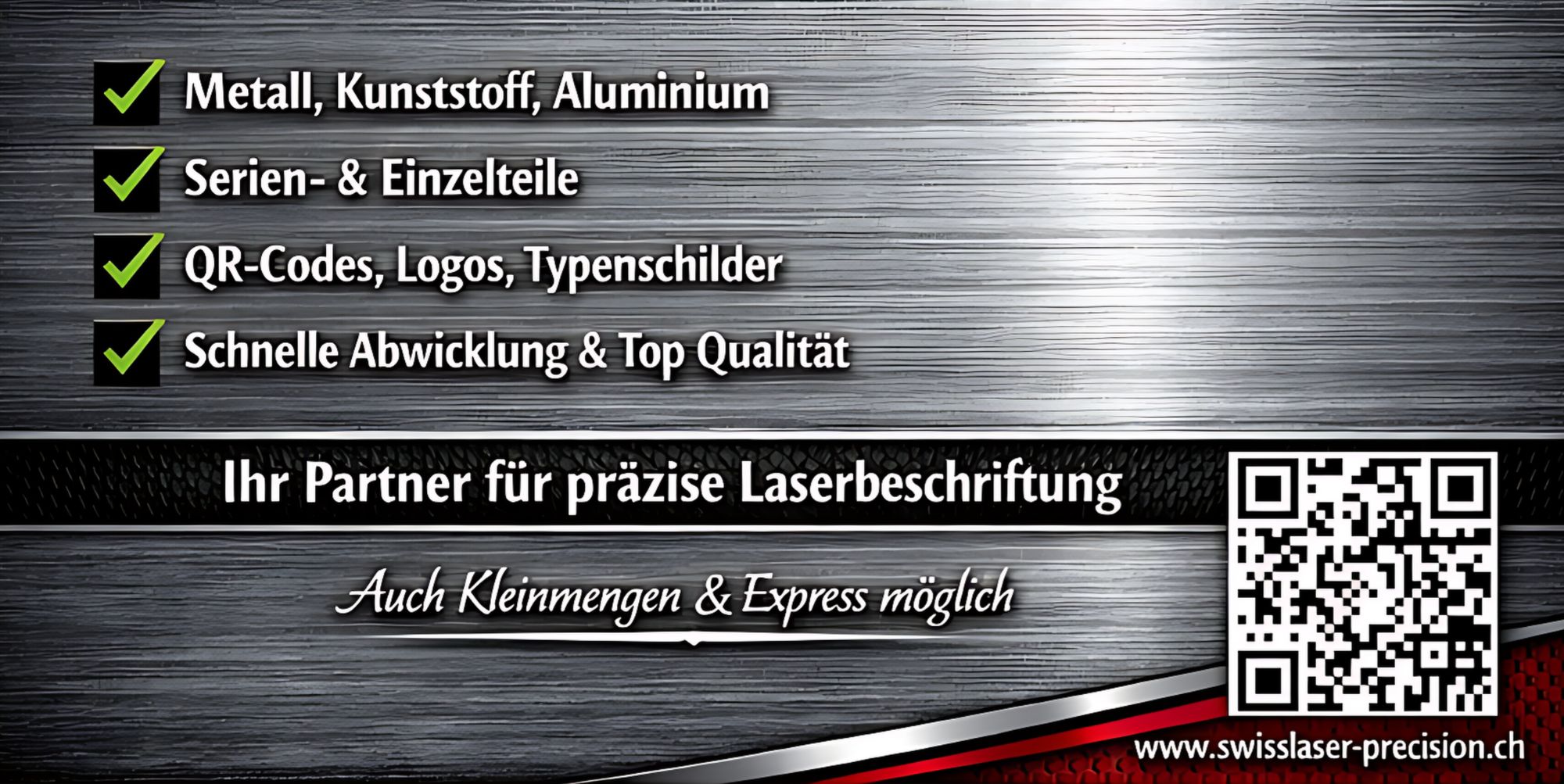 Laserbeschriftungsdienst für Metall, Kunststoff, Aluminium — Bild 3 von 5